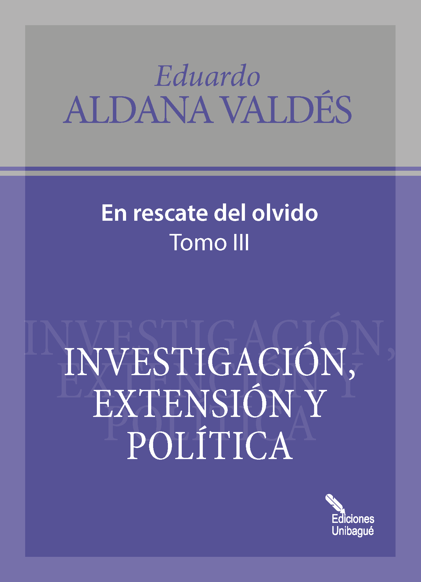 Cover of Investigación, extensión y política